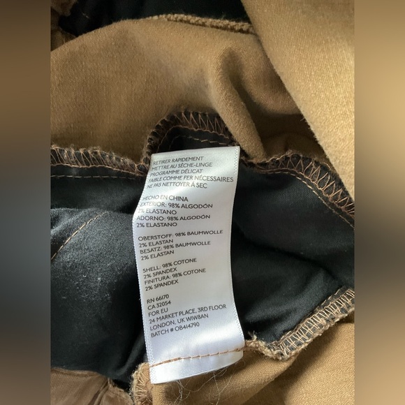 Without Walls Brown Joggers Relaxed Fit Sweatpants - Picture 6 of 10